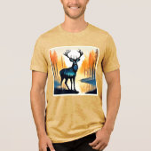 Mystical Forest Dear Tri-Blend Shirt (Vorderseite)