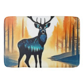 Mystical Forest Deer Badematte (Vorderseite)