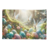 Mystical Forest Fairy Magical Spring Eggs Kissenbezug (Rückseite)