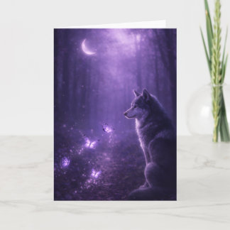 Mystical Forest Fantasy Greeting Card Karte