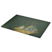 Mystical Forest Harvest Glass Cutting Board Schneidebrett (Ecke)