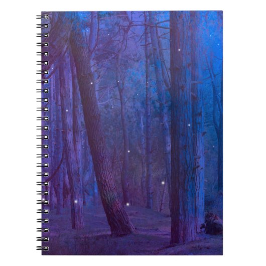 Mystical Forest Notebook Notizblock (Vorderseite)