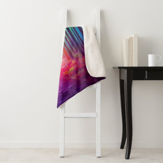 Mystical Forest Sherpa Blanket Sherpadecke (Beispiel)