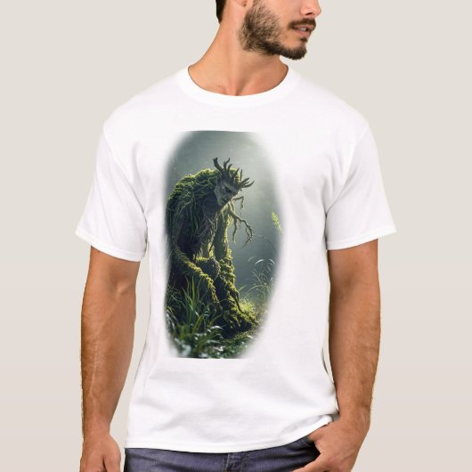 Mystical Forest Tree Spirit Artwork T-Shirt (Vorderseite)