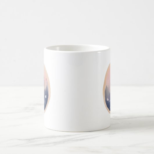 Mystical Forest Twilight Kaffeetasse (Mittel)