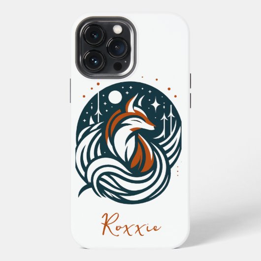 Mystical Fox iPhone Case Hülle (Rückseite)