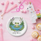 Mystical Frog Baby Dusche Pappteller (Party)