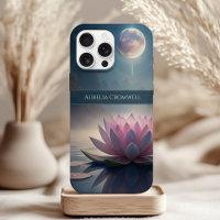 Mystical Full Moon Lotus mit Individuelle Name