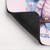 Mystical Full Moon - Pastellfarbener Lila Nachthim Mousepad (Ecke)