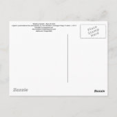 "Mystical Garden - Rays of Gold" - Original Lyrica Postkarte (Rückseite)