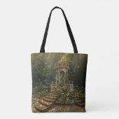 Mystical Garden Treppe Tosale Tasche (Rückseite)