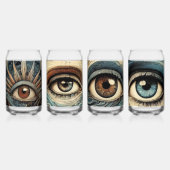 Mystical Gaze 👁️ Dosenglas (Vorderseite)