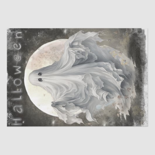 Mystical Ghost Seidenpapier (Vorderseite)