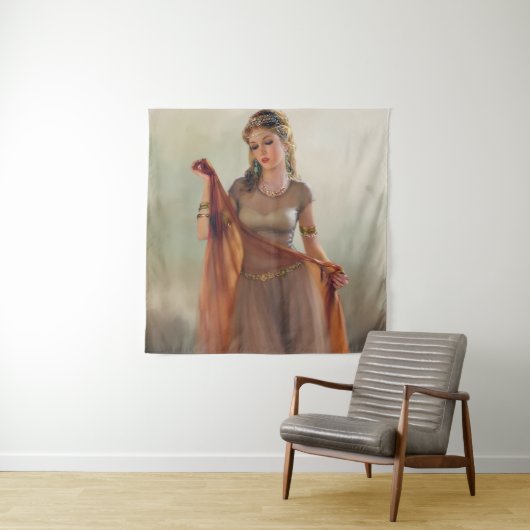 Mystical Goddess Wandteppich (Beispiel)