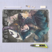 Mystical Gothic Hexe Seidenpapier (Handwerk)