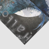 Mystical Gothic Hexe Seidenpapier (Detail)