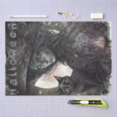 Mystical Gothic Hexe Seidenpapier (Handwerk)