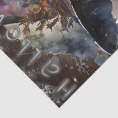 Mystical Gothic Hexe Seidenpapier (Detail)