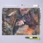 Mystical Gothic Hexe Seidenpapier (Handwerk)