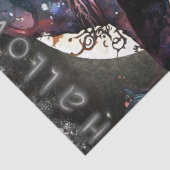Mystical Gothic Hexe Seidenpapier (Detail)