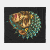 Mystical Guardian Vision - Fantasy Graphic Art Fleecedecke (Vorderseite (Horizontal))