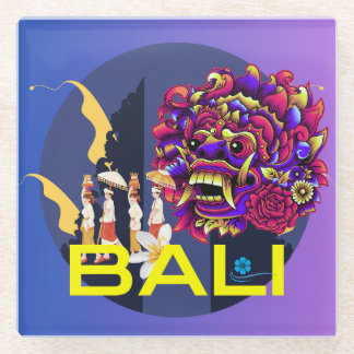 Mystical Guardians: Barong Image Untersetzer