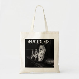 Mystical Halloween Cat Tote Bag Tragetasche