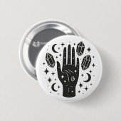 Mystical Hand Button (Vorne & Hinten)