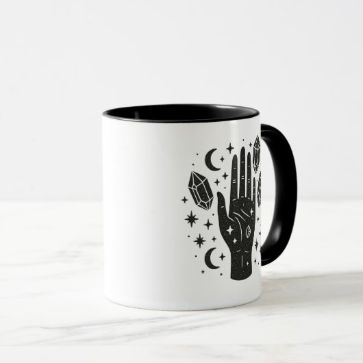 Mystical Hand Tasse (VorderseiteRechts)