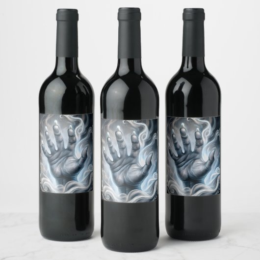 Mystical Hand Wine Label Weinetikett (Flaschen)