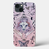 Mystical Hexchy ästhetische Tredndy Halloween Case-Mate iPhone Hülle (Rückseite)