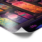 Mystical Hexenhut Poster (Ecke)