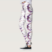 Mystical Hexenmond Halloween Design Leggings (Links)