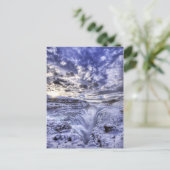 Mystical Ice Postcard Postkarte (Stehend Vorderseite)