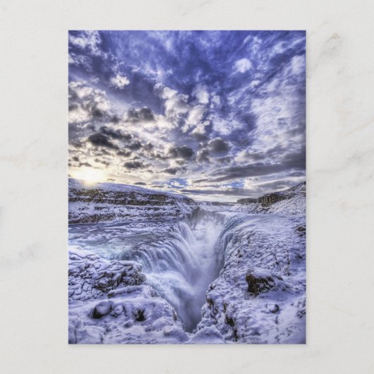 Mystical Ice Postcard Postkarte (Vorderseite)