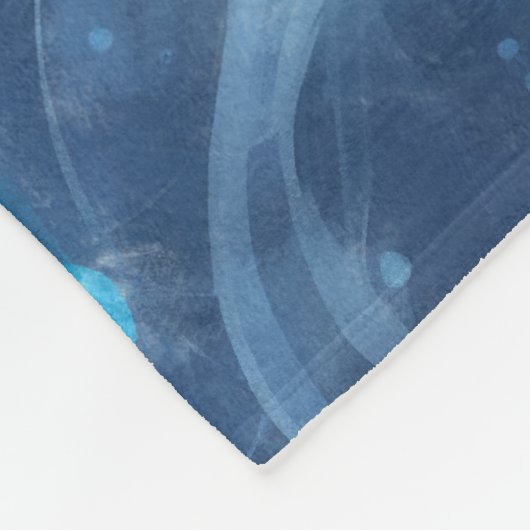 Mystical Ice Queen - Fantasy Winter Goddess Art Fleecedecke (Ecke)