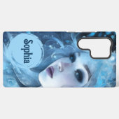Mystical Ice Queen - Fantasy Winter Goddess Art Samsung Galaxy Hülle (Rückseite (Horizontal))