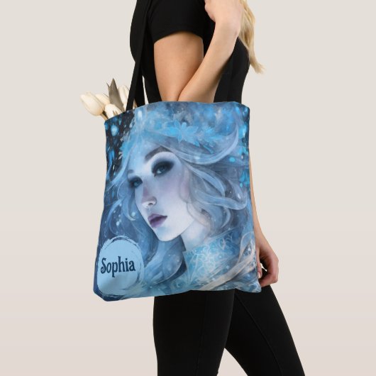Mystical Ice Queen - Fantasy Winter Goddess Art Tasche (Von Nahem)