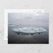 Mystical Icebergs Postcard Postkarte (Vorne/Hinten)