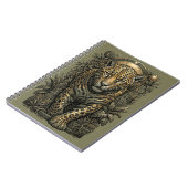 Mystical Jaguar Notizblock (Linke Seite)
