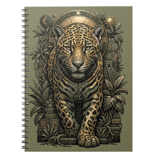 Mystical Jaguar Notizblock (Vorderseite)