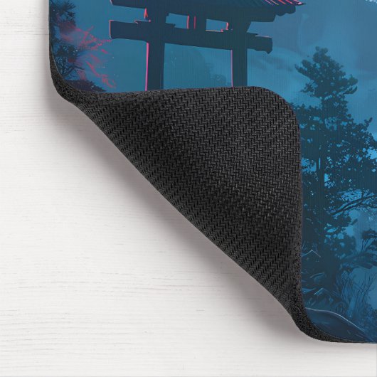 Mystical Japanese Torii Gate Mouse Pad Mousepad (Ecke)