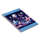 Mystical Journeys-Notebook Notizblock (Rechte Seite)