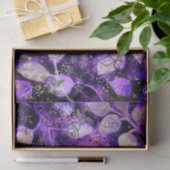 Mystical Lavender & Gold Decoupage Paper Seidenpapier (Geschenk)