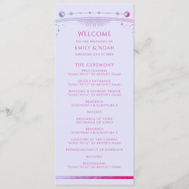 Mystical Lavender Pink Sun Moon Astronomie Space Programm