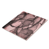 Mystical Layer Chiffon Scarves Black N Pink Fliese (Seite)