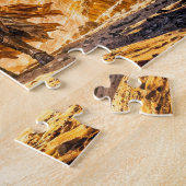 Mystical Leo Zodiac in Fiery Fantasy Scene Puzzle (Seite)