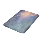 Mystical Lights Universe Celestie Dreamy Sparkle Badematte (Schrägansicht)