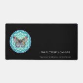 Mystical Lila Butterfly Mandala Tarot Reading Schreibtischunterlage (Vorderseite)