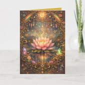 Mystical Lotus Magickal Night Karte (Vorderseite)